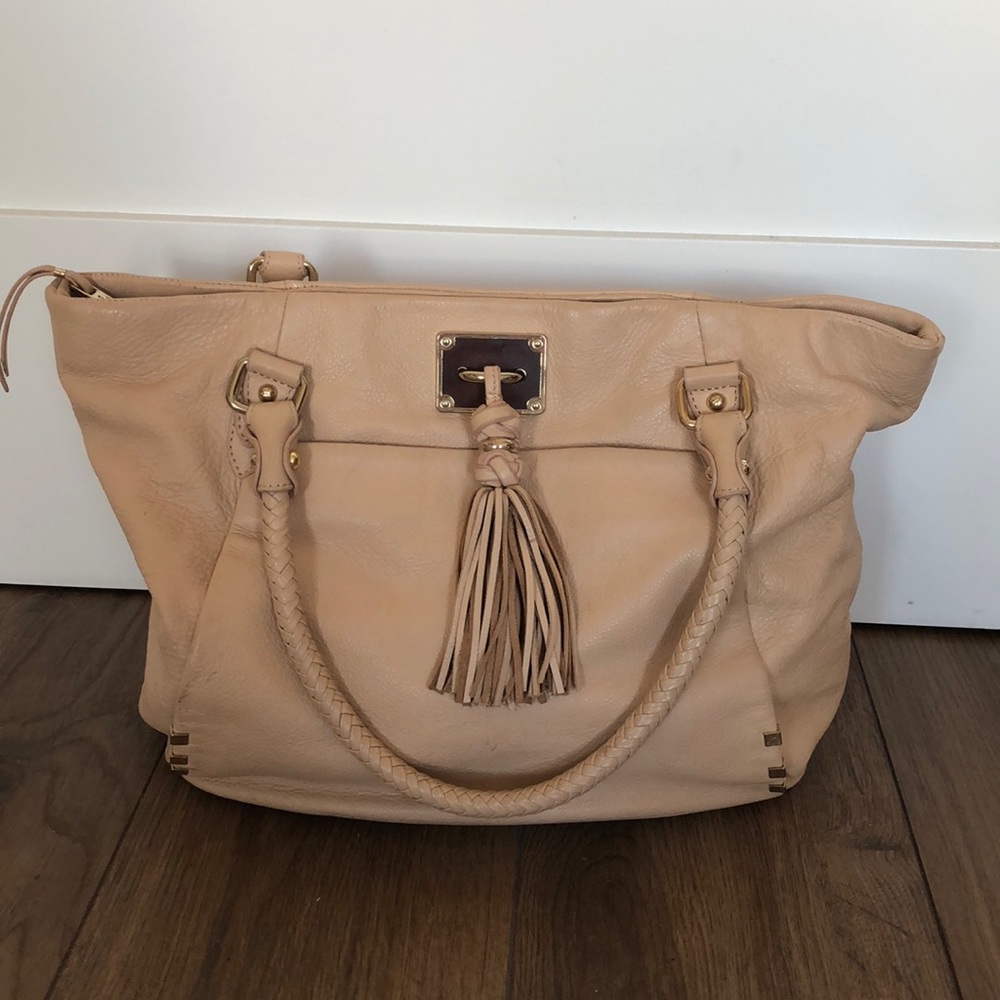 Elliott Lucca Leather Bag with Tassel